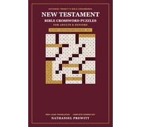 New Testament Bible Crossword Puzzles (NLT) for Adults & Seniors: 65 Easy, Faith-Building Crosswords from the Gospels, Acts & Letters in the New ... - A Relaxing Gift with a Complete Answer Key