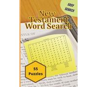 New Testament Word Search: 55 Inspiring Puzzles For Bible Lovers of All Ages