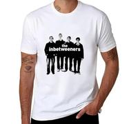 New-The-Inbetweeners-T-Shirt-Funny-t-Shirts-Tee-Shirt-t-Shirts-for-Men-Cotton White