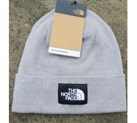 New THE NORTH FACE Grey Heather Dockworker BEANIE Toque Hat NFbox3