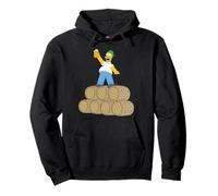 NEW The Simpsons St. Patrick's Day Homer Duff Beer Barrels Pullover Hoodie