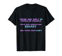 New There are only 10 Types of People who Understand Binary T-Shirt