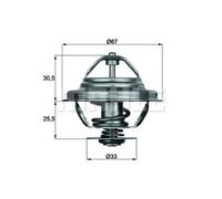 New Thermostat, coolant for ALPINA BMW:3,5,6,7,B3 1466174 11531466174