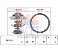 THERMOSTAT COOLANT 7.8205 FOR PEUGEOT TOYOTA YARIS/Hatchback/Van/VITZ/VIOS 1.0L