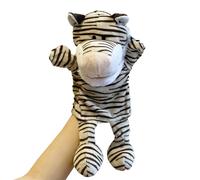 (New Tiger) Cows Ducks Pigs Frogs Mouth Opening Ventriloquis Puppet Toys Hand Gift Plush Kid