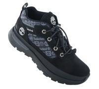NEW TIMBERLAND Field Trekker Low - Kids Shoes Boots Leather Black TB0