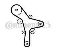 Timing bel CONTITECH CT1176 for HYUNDAI XG (XG) 3.5 2002-2005