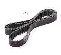 Timing belt with rounded tooth profile 40-02-205 ASHIKA for TOYOTA AVENSIS
