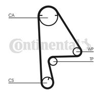 CONTITECH CT1082K1 Timing belt kit