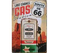 New Tin Sign Arizona Americana Route 66 Metal Tin Sign Rustic Wall Decor Suitable for Home and Kitchen Bar Man Cave Cafe Garage Wall Decor Retro Vintage 12x8 Inch