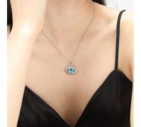 New titanium steel necklace light luxury high-end pendant clavicle chain does not temperament versatile multi-style necklace necklace