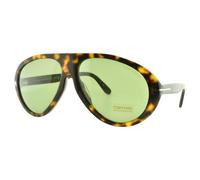 NEW TOM FORD CAMILLO-02 TF988 52N 60-15-140 Havana Pilot Full Rim Mens Sunglass