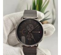 NEW TOMMY HILFIGER 1781945 WOMENS WATCH GREY MESH BAND & GREY DIAL UK