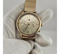 NEW GENUINE TOMMY HILFIGER LADIES WATCH 1782302 GOLD MESH STRAP - 2 Y WARRANTY
