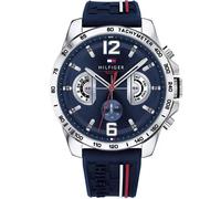 Tommy Hilfiger Men's Watch Decker 1791474 Blue dial Blue Strap Watch