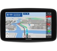 TomTom Car Sat Nav GO Discover, 7 Inch, with Traffic Congestion and Speed Cam Alerts thanks to TomTom Traffic, World Maps, Quick-Updates via WiFi, Parking Availability, Fuel Prices, Click-Drive Mount