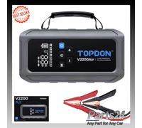 NEW TOPDON V2200AIR 2 in 1 2200A Automotive Car Jump Starter & Air Compressor