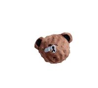 New TPR Sounding Elastic Ball Squeaky Dog Toys,Animal-Shaped Interactive Dog Toys for Boredom/Stressed, Puppy Toys with Squeaker Plush,Durable Chew Dog Toy Set for Small to Large Dogs (Snot Bear)