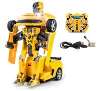 New Transformer RC Robot Car Remote Control Kids Boys large Toy