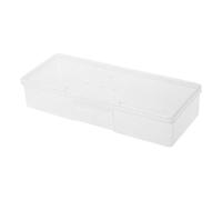 New Transparent Empty Storage Box Manicure Tools For Case Holder