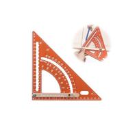 New Triangle Ruler Measurement Tool Aluminium Alloy Carpenter Tools Metric Woodworking Angle Tools Ruler Inch pitch tool rafter Smart laser drafting rafter woodworking degree square woodworkin