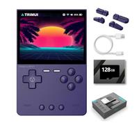 NEW TRIMUI BRICK Retro Game Console Built in 128G TF Card, 3.2 IPS Screen Linux System Portable Video Arcade Gaming Emulator Adult ChildrenS Game Gifts