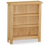 New Trinity Natural Oak Low Bookcase
