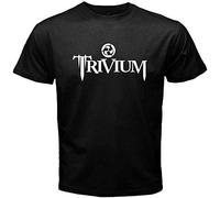 New Trivium Heavy Metal Logo Men's Black Men T Shirt Black