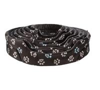 NEW Trixie Jimmy Soft Plush Dog & Pet Bed Brown Reversible Cushion Non Slip Base