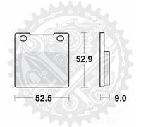 FERODO FDB338EF Brake pad set