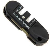 New Tungsten Carbide & Ceramic Quick/Fast Blunt Knife Sharpener Mini Pocket Tool with Diamond Serration Sharpener for The Perfect Edge Hone Every Time