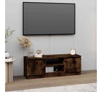 (smoked oak) vidaXL TV Cabinet with Door Media Unit Cabinet Stand Furniture Multi Colours