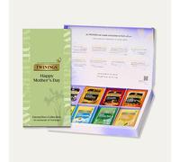 NEW Twinings Mother's Day Favourites Collection Gift Box | Black Tea & Herbal Infusions Selection | 8 flavours | 40 Recyclable Individually Wrapped Plant-Based Tea Bags