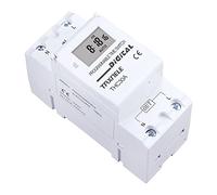 New Type 2 Wire Weekly 7 Days Programmable Digital TIME Switch Relay Timer Control AC 220V 230V 12V 24V 48V 16A 30A(48V DC AC)