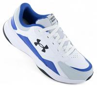 NEW UA Under Armour EDGE Leather - Men's Fitness Athletic Shoes White 3028375...