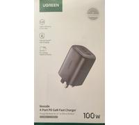 NEW UGREEN Nexode 4-Port PD GaN Fast Charger 100W 3USB-C & 1 USB-A