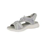 New UK 5 Women's Open Toe Walking Sports Athletic Sandals Ladies Arch Support Orthopedic Sandals Comfortable Casual Outdoor Hiking Lightweight Summer Beach Water Sandal Gift Footwear Silver