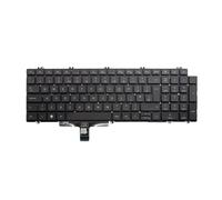 New UK Layout Keyboard Replacement For Dell Latitude 5520 5521 5530 Laptop Non Backlit keyboard - No Frame