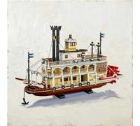 NEW UNBRANDED 21356 MOC River Steamboat IDEAS Building Blocks 4090pcs