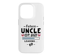New Uncle First Pregnancy Announcement Future Uncle Est 2027 Case for iPhone 14 Pro