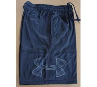 NEW Under Armour Men Gym Loose HeatGear Athletic Graphic Logo Shorts M L XL XXL