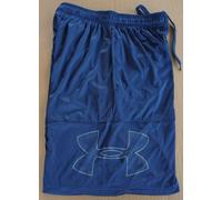 NEW Under Armour Men Gym Loose HeatGear Athletic Graphic Logo Shorts M L XL XXL