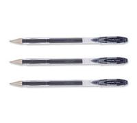 New, Uni-ball SigNo UM120 Gel Rollerball Pen 0.7mm Tip 0.5mm Line Black Ref 9001180 [Pack 12]