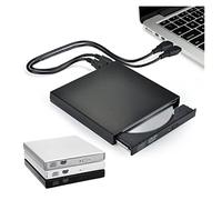 New Universal External USB DVD Optical Drive 24X CD Recorder Player for PC Laptop(Nero)
