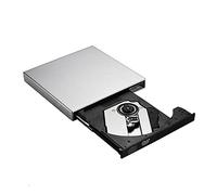 New Universal External USB DVD Optical Drive 24X CD Recorder Player for PC Laptop(Silver)