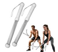 New Upgrade 2nd Generation Weighted Ropeless Battle Ropes for Home Gym,Quiet Cordless Training Rope Fitness Equipment for Women and Men,Portable Cordless Battle Rope for Home&Outdoors,2PCS(gray)