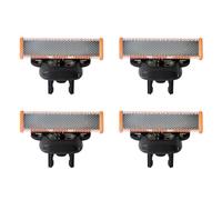 New Upgraded 4-Pack Skin Protect replacement blades, Compatible with All Philips Norelco OneBlade Handles (QP19xx,QP14xx QP25xx, QP26xx, QP27xx, QP28xx, QP65xx, QP66xx)