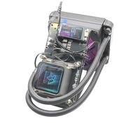 New Upgraded NerdQaxe++ Hydro Rev 6.1 6T 100W BTC Miner 2.4G WiFi 16.5 J/TH Crypto Machine, Quiet Open-Source Mining Machine, High Efficiency for BTC Mining