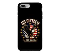 New US Citizen Est 2027 Naturalization Bald Eagle Case for iPhone 7 Plus/8 Plus