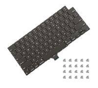 New US Keyboard with Flex Cable + Screw Kit EMC 3650 3651 Replacement for MacBook Pro 14" A2442, 16" A2485 2021 Keyboard US Layout
